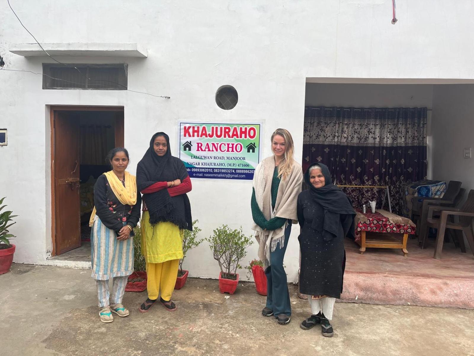 Khajuraho Rancho Apartman Kültér fotó